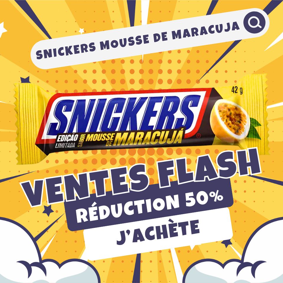 Snickers Mousse de Maracuja 42 Gr