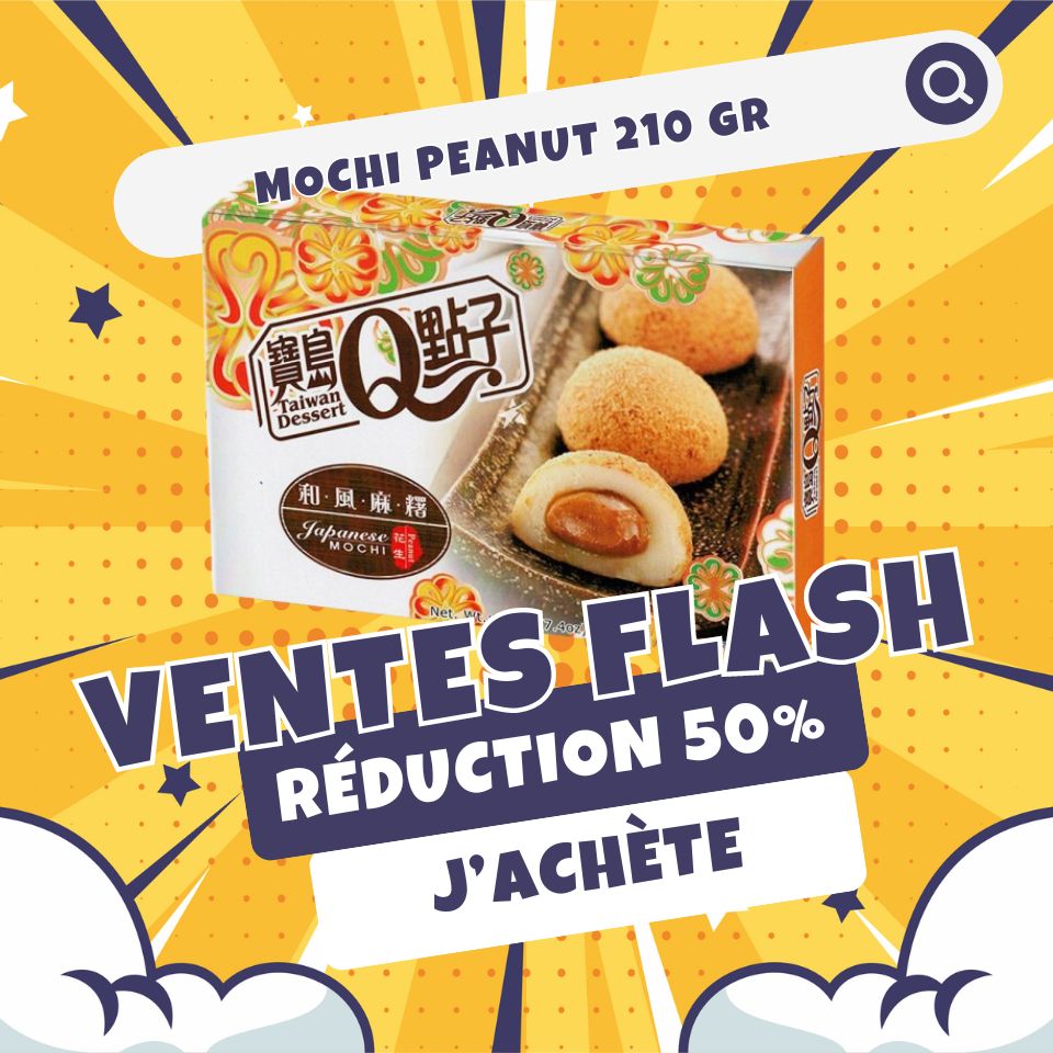 Mochi peanut 210 Gr